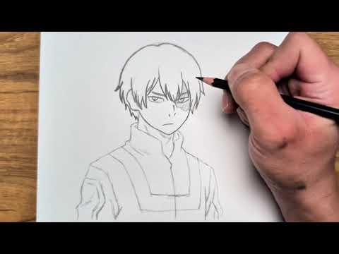 How to Draw TODOROKI SHOTO (My Hero Academia) Easy Step-by-Step Tutorial