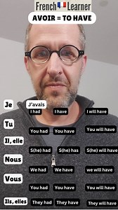 9K views · 100 reactions | "Avoir" means "to have" in French. This...