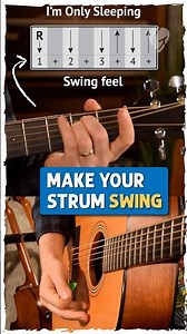 Add This Swing to Make Strumming Groove #guitarlesson #guitartutorial