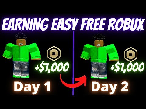 How THIS EASY FREE ROBUX SITE made me 1K ROBUX A DAY