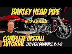 How To Install A Harley Davidson M8 Head Pipe | Tab Performance