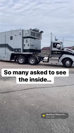 “What’s the inside look like?!” My hubbies dream job of being a state trooper and a truck driver. #icecreampaintjob #notthatkind #trooper #ncshp | Jennifer Vaughan Thompson