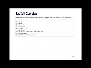 R Programming - R Data Types: Vectors and Lists by Johns Hopkins University