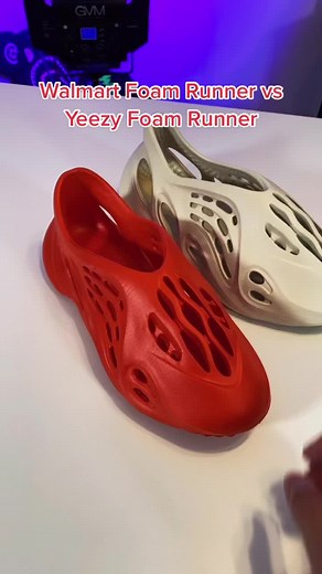 $25 Walmart foam runner vs $300 Yeezy Foam Runner 🥲 | walmart foam runners