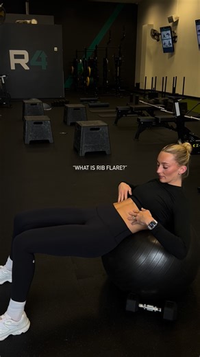 macy on Instagram: "When your lower ribs stick out instead of wrapping down and in. It’s usually caused by: • Weak deep core muscles • Overactive low back muscles • Poor rib and pelvic alignment To fix it: 1. Learn to exhale fully, let your ribs drop down and in 2. Strengthen your deep core (think 360° breathing, dead bugs, heel slides) 3. Stack your ribs over your pelvis during movement Start with your breath: exhale fully, feel your ribs move down and in, and rebuild deep core control from the