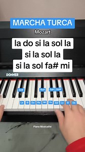 Mozart #piano #pianotutorial #pianolesson #short #pianomusicalite | Piano Musicalité