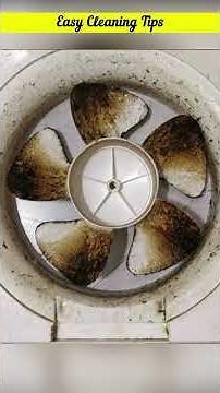 Remove Kitchen Oil Stains Easily | Clean Chimney Top, Greasy Windows & Exhaust Fan Hack