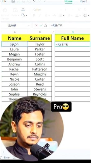 Beginner vs Expert Excel⚡️#excel #office #spreadsheet