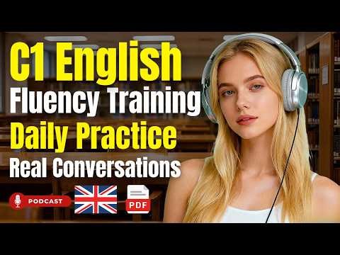 Advanced English Speaking Practice | Build C1 Fluency with Daily Conversations