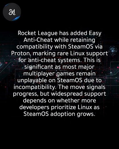 Rocket League adds Easy Anti-Cheat, remains compatible with Steam Deck