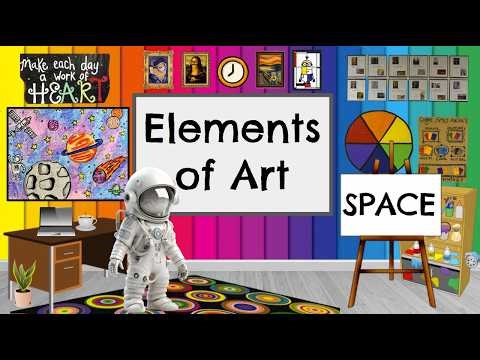 Elements of Art: Space for Kids | Foreground, Middle Ground & Background Art Lesson