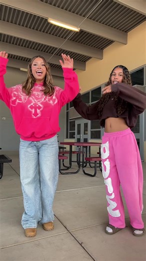 OUTFIT DETAILS 🤍🤍🤍 BEDAZZLED JEANS from @Project Denti CODE: Lilly PINK SWEATS from @bslm.us CODE: Lilly PINK HOODIE from @holygrailusa 🤍🤍🤍 @fw.londonrae @londonrae.spam