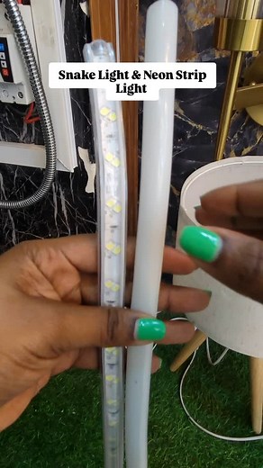 1.4K views · 839 reactions | Snake lights are more affordable than neon lights. Single color snake light @185/= per meter Neon Strip light @350/= per meter *Drive sold separately DM to order #tungstenelectricals | Tungsten Electricals Limited. | Facebook