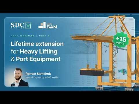 Lifetime extension for Heavy Lifting and Port Equipment. Smart Asset Management