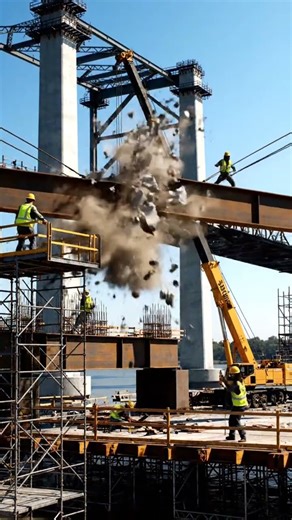 Hyperrealistic Bridge Collapse Simulation | Easy Loop