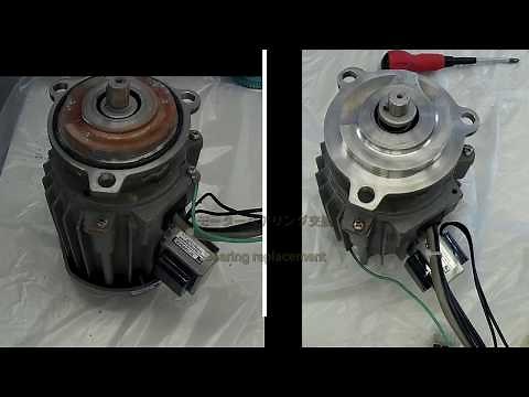 モーターベアリング交換掃除