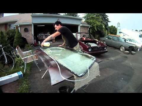 How to Install a VW Rabbit Windshield Seal on the Windshield