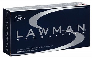 Speer Ammo 53919 Lawman  357 Sig 125 gr Total Metal Jacket (TMJ) 50 Bx/ 20 Cs