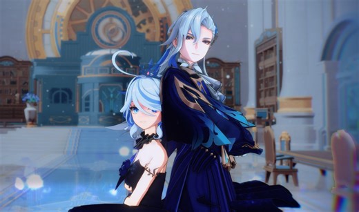 【原神/那芙/MMD】枫丹五百年国民cp，我从小磕到大！