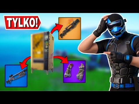 LOOT TYLKO Z AUTOMATÓW CHALLENGE w FORTNITE