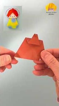 【簡単折り紙】おりひめ ひこぼし