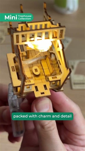 Meet the Mini Treehouses | DIY Wooden Puzzle Kits by Tiny Treehouses