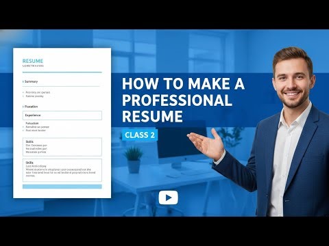 Resume in MS Word | Step-by-Step Professional Resume Making | Full Practical Tutorial in Hindi