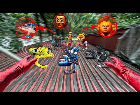 Bros 7 Spider-Man Breaks into Abandoned Places & Meets All the Brainrot Serbian Dancing - (SEASON 1)