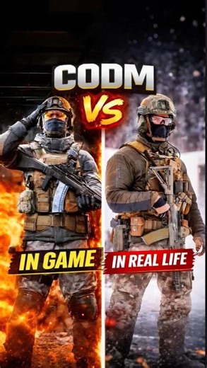 Call of Duty Mobile VS Real Life - How Realistic is CODM?