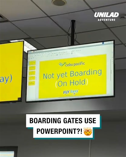 4.8M views · 35K reactions | Boarding gates are powered by Powerpoint?! 勞 | UNILAD Adventure | Facebook