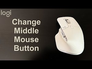 Logitech MX Master 3S Change Mouse Wheel Button Functionality - DIY EASY