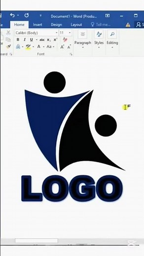 How to Make a Logo in MS Word (Step-by-Step) 2025 Beginner Tutorial#msword #art #techlogo #logomark