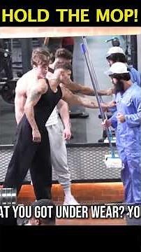 ANATOLY: "Just Hold the Mop!" - Then He Lifts the 32 KG Mop Like Nothing #anatoly