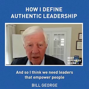 Authentic leadership has the power to inspire, motivate, and create a lasting impact. When leaders embrace their true selves and lead from the heart, remarkable things happen. How have you witnessed the power of authenticity in your own experiences? | Bill George | Facebook