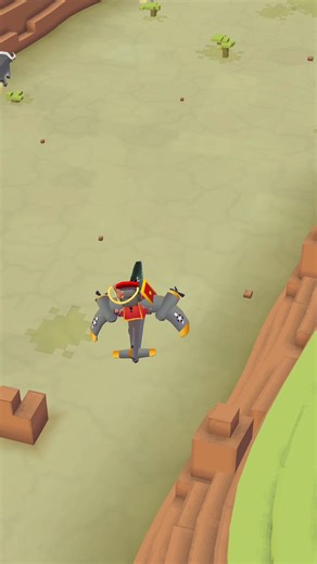 fly the bombardiro crocodilo in this game! #rodeostampede #bombardirocrocodilo #bombardiro #crocodilo #brainrot #italianbrainrot #fyp #gaming | Rodeo Stampede