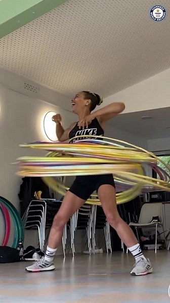 Amazi's hula hoop journey, setting a Guinness World Records title