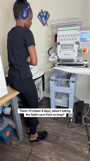 Let me start this by saying that the font will be listed in a few hours! Given the complexity of this font, I have to make sure I test it. I test all my fonts but this one requires a little bit more attention. I did the same thing with the zigzag option. I don’t have a team. It’s just me. I’m the one digitizing, test stitching, answering comments and messages, recording and editing content, working with web developers to get my website optimized. You name it. I have a list and I’m just working d