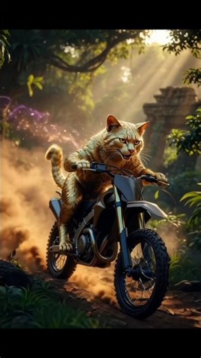 CAT vs POLICE — Bike Chase Gone Wrong! 😼🔥