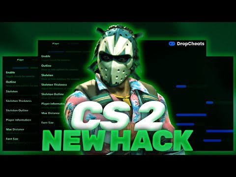CS2 Hack 2025 – Adaptive aimbot, multi-layer ESP, triggerbot, smoke handling, radar and skin tools