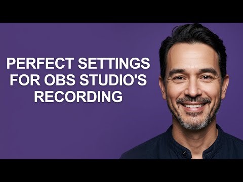Perfect Settings For Obs Studio'S Recording - KevinHowTo