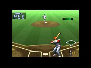 Bases Loaded 96: Double Header ... (PS1) Gameplay