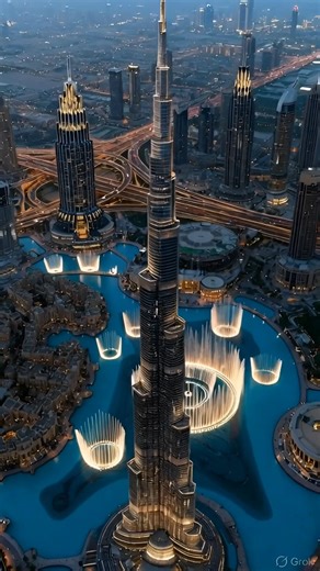 The World’s Tallest Building Was Built Like THIS 🤯#burjkhalifa#dubai#megaproject#construction