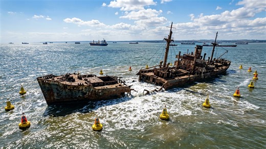 The SS Richard Montgomery, why 1,500 tons of WWII explosives sit untouched in the Thames Estuary