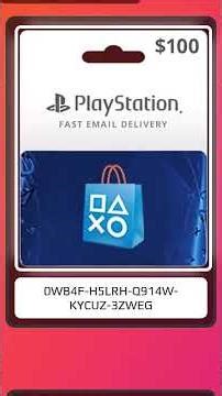 Free PSN Gift Card Codes 2025 = How To Get Free PSN Codes