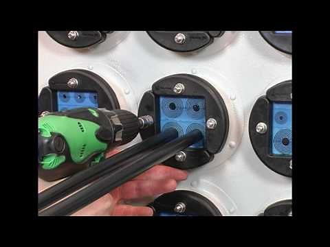 Roxtec CRL seal installation