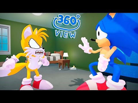 Tails Caught Sonic FNF 360° POV Animation.