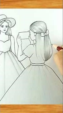 best Friends Drawing 😃😃🤣🥰 #bestfrienddrawing #friendshipdaydrawing #bff #bffdrawing #girlbesttidraw