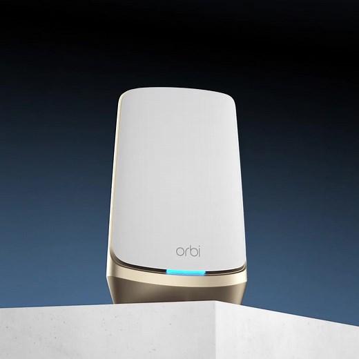 With speeds up to 10.8Gbps and coverage up to 3,000 sq. ft., the new Orbi 960 is our fastest, most powerful router yet. Limited availability, shop now: https://www.netgear.com/home/wifi/mesh/rbre960/ #Orbi #WiFi6E #MeshWiFi #Internet #WFH #streaming #WiFi #smarthome | Netgear