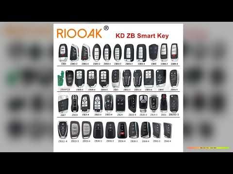 KEYDIY KD Smart Key ZB Remotes ZB01ZB02ZB03ZB16ZB26ZB32ZB39ZB42Multiple for KDX2 Key Programmer Lim