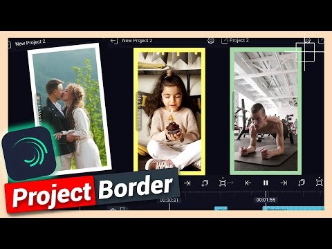 Add Border or Outline around Entire Video Project | Alight Motion Tutorial